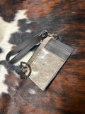 Load image into Gallery viewer, Engraved Cowhide Wristlet