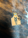 Load image into Gallery viewer, Hand Drawn Marking Keychain