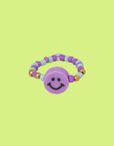 Load image into Gallery viewer, Beaded smiley ring