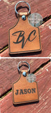 Load image into Gallery viewer, Faux Leather- Custom Keychain