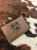 Load image into Gallery viewer, Engraved Keyring Wallet