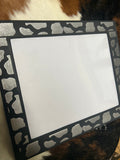 Load image into Gallery viewer, *LIMTED QUANTITY* Engraved Faux Leather Picture Frame